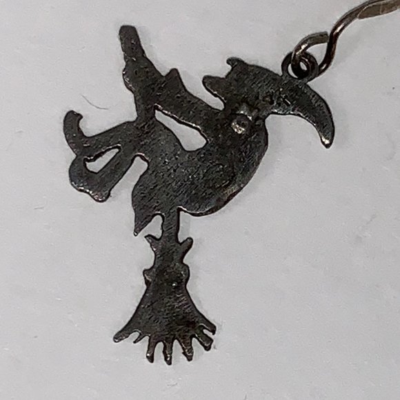 Sterling Silver Witch Earrings - Picture 11 of 15